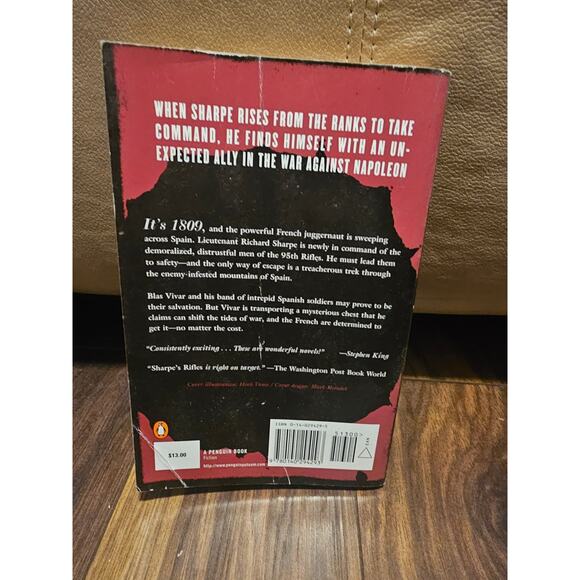 Bernard Cornwell Sharpes Rifles Paperback Historical Fiction Napoleonic Novel - Picture 2 of 2